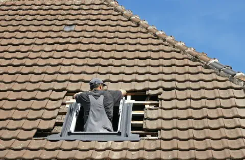 Pose de velux à Belberaud